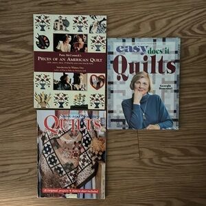 Easy does it quilts, naive &country quilts and pieces of an American quilt books